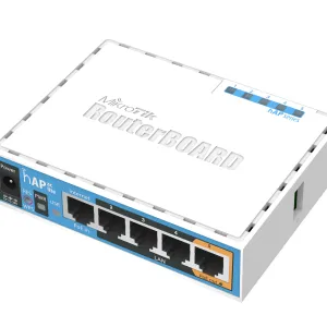 اکسس پوینت بیسیم میکروتیک مدل hAP ac lite RB952Ui-5ac2nD