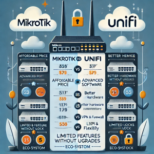 مقایسه MikroTik و UniFi – چرا MikroTik انتخاب بهتری است؟